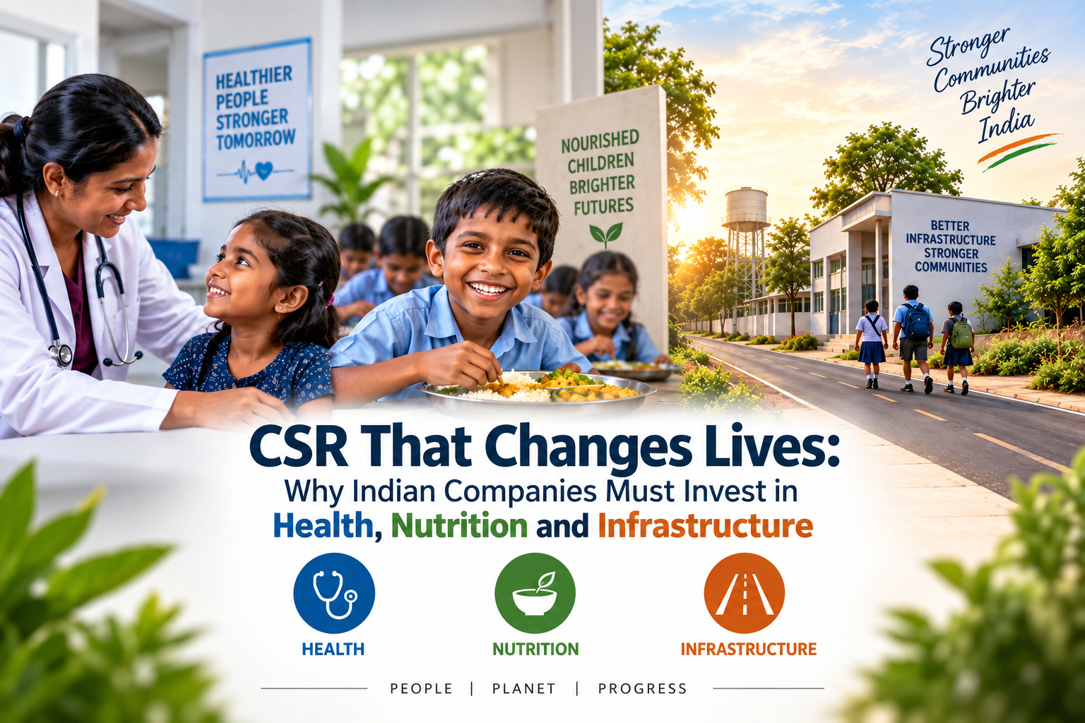CSR That Changes Lives: Why Indian Companies Must Invest in Health, Nutrition and Infrastructure